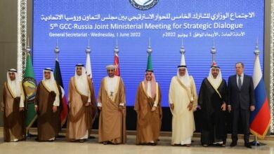 اجتماع وزاري خليجي روسي في موسكو الاثنين لتعزيز العلاقات