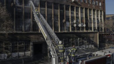 ارتفاع حصيلة ضحايا حريق جوهانسبورغ إلى 76 قتيلا