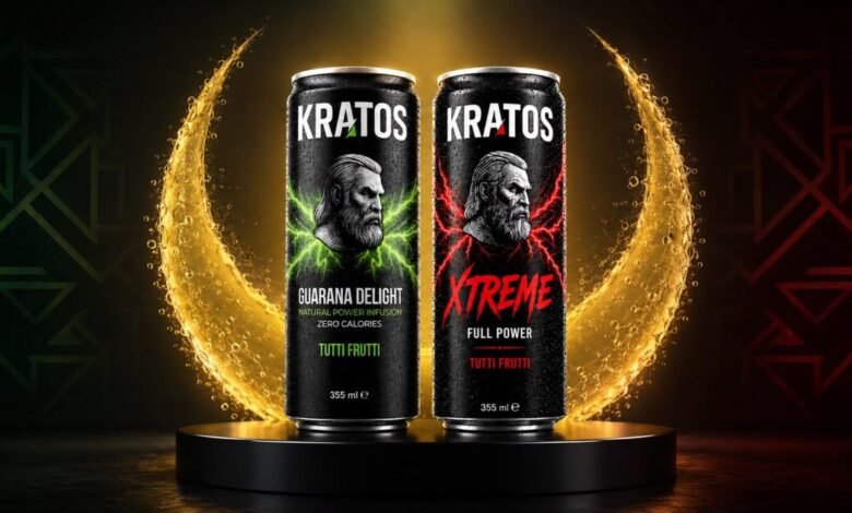 خياران من KRATOS بالسعودية: Guarana Delight خالٍ من السكر وXTREME