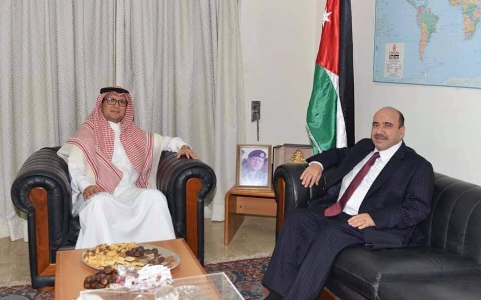 سفير خادم الحرمين الشريفين يلتقي سفير المملكة الأردنية