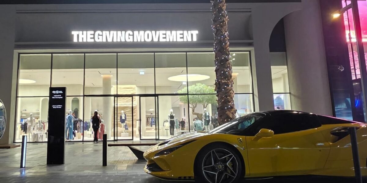 The Giving Movement يرسّخ مكانته كأيقونة للموضة المستدامة بافتتاح متجره في دبي