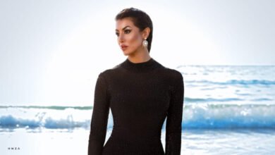 زينة حلبي تتألق في أحدث جلساتها التصويرية