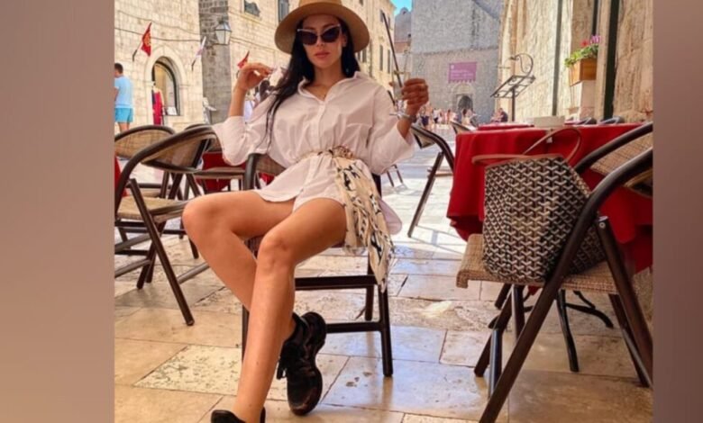 عارضة الازياء نسرين سند الجمال و الموضة في مختلف بلدان العالم